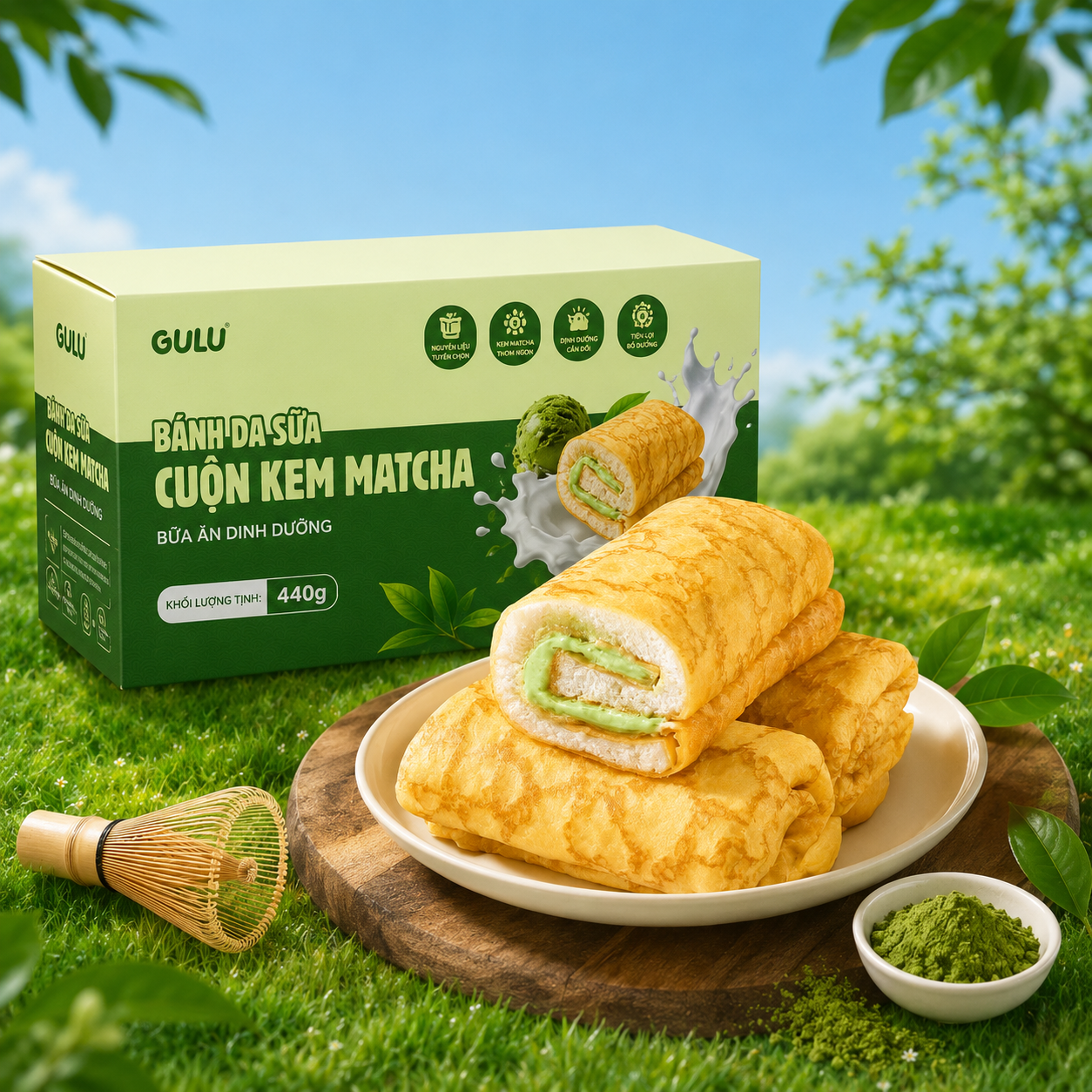 banh-da-trung-vi-matcha-cuon-kem Bánh Da Trứng Vị Matcha Cuộn Kem