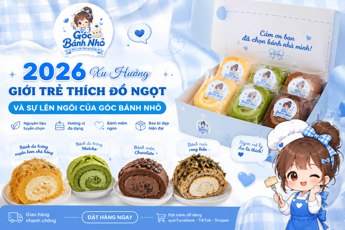 2026 Xu Hướng Giới Trẻ Thích Đồ Ngọt