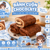 Bánh Da Trứng Vị Choco – Bánh Cuộn Kem Chocolate Thơm Ngon