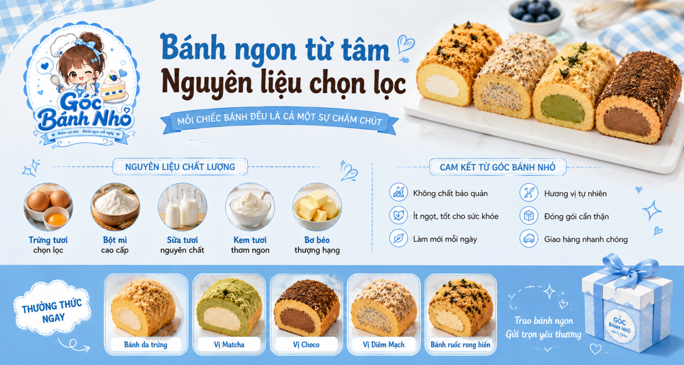 Bánh Handmade Khác Gì Bánh Công Nghiệp?